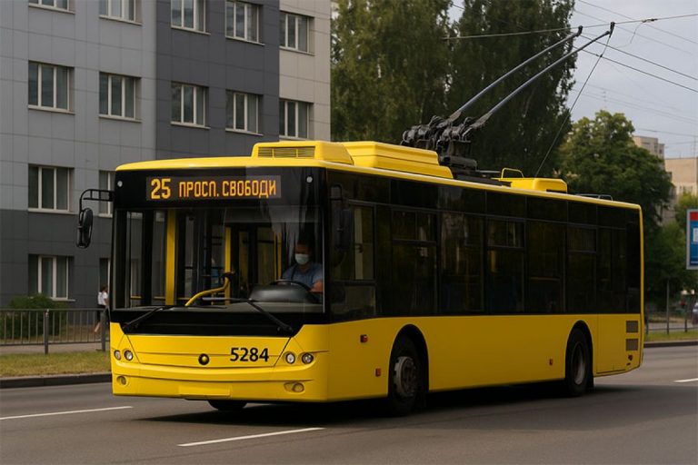 25 тролейбус Київ
