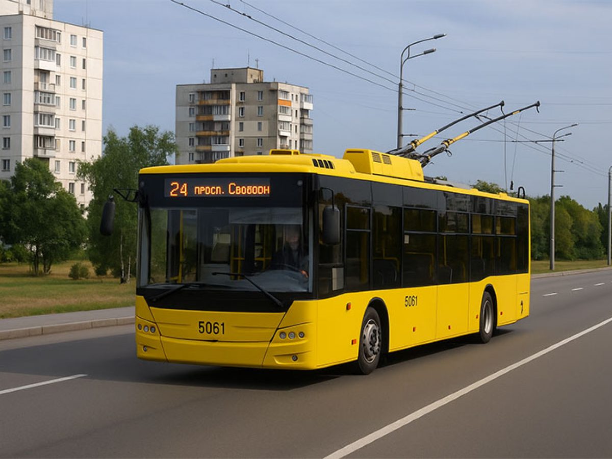 24 тролейбус Київ