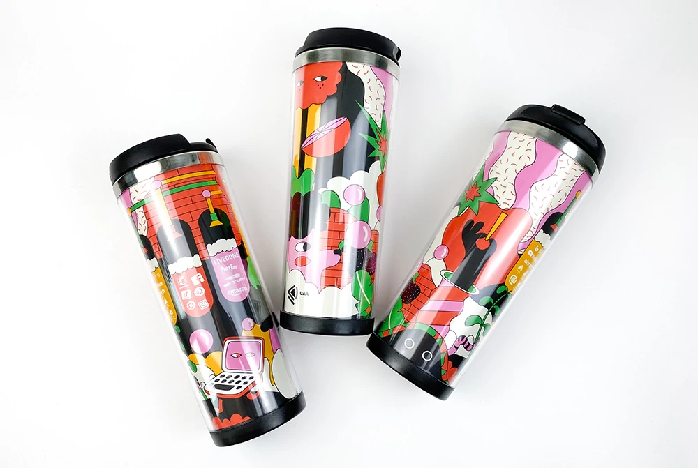 Термочашки з логотипом: сучасне рішення для екологічного брендингу